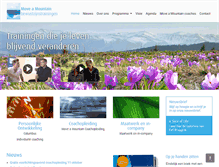 Tablet Screenshot of moveamountain.nl